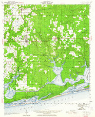 Foley Alabama Historical topographic map, 1:62500 scale, 15 X 15 Minute, Year 1941