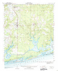Foley Alabama Historical topographic map, 1:62500 scale, 15 X 15 Minute, Year 1941