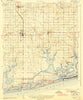 Foley Alabama Historical topographic map, 1:62500 scale, 15 X 15 Minute, Year 1943
