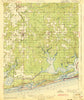 Foley Alabama Historical topographic map, 1:62500 scale, 15 X 15 Minute, Year 1943