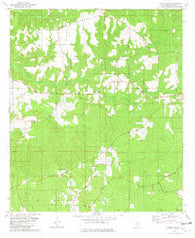 Forest Home Alabama Historical topographic map, 1:24000 scale, 7.5 X 7.5 Minute, Year 1981