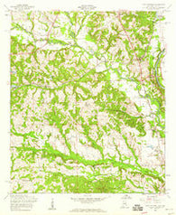Fort Mitchell Alabama Historical topographic map, 1:24000 scale, 7.5 X 7.5 Minute, Year 1955