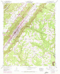 Fort Payne Alabama Historical topographic map, 1:24000 scale, 7.5 X 7.5 Minute, Year 1946