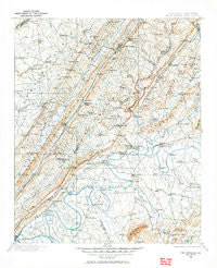 Fort Payne Alabama Historical topographic map, 1:125000 scale, 30 X 30 Minute, Year 1898