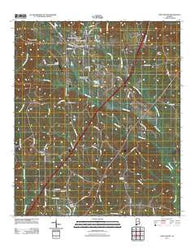 Fort Deposit Alabama Historical topographic map, 1:24000 scale, 7.5 X 7.5 Minute, Year 2011