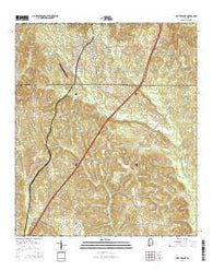 Fort Deposit Alabama Current topographic map, 1:24000 scale, 7.5 X 7.5 Minute, Year 2014