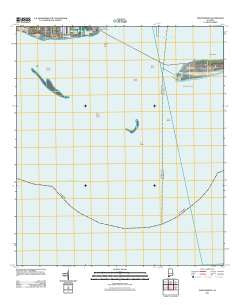 Fort Morgan Alabama Historical topographic map, 1:24000 scale, 7.5 X 7.5 Minute, Year 2011