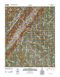 Fort Payne Alabama Historical topographic map, 1:24000 scale, 7.5 X 7.5 Minute, Year 2011