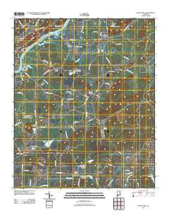 Francis Mill Alabama Historical topographic map, 1:24000 scale, 7.5 X 7.5 Minute, Year 2011