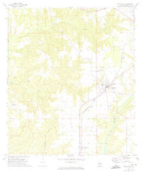 Frisco City Alabama Historical topographic map, 1:24000 scale, 7.5 X 7.5 Minute, Year 1972