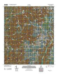 Frisco City Alabama Historical topographic map, 1:24000 scale, 7.5 X 7.5 Minute, Year 2011