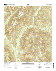 Frisco City SE Alabama Current topographic map, 1:24000 scale, 7.5 X 7.5 Minute, Year 2014