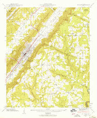 Ft Payne Alabama Historical topographic map, 1:24000 scale, 7.5 X 7.5 Minute, Year 1946