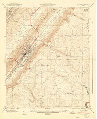 Ft Payne Alabama Historical topographic map, 1:24000 scale, 7.5 X 7.5 Minute, Year 1947