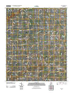 Fyffe Alabama Historical topographic map, 1:24000 scale, 7.5 X 7.5 Minute, Year 2011
