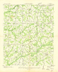 Fyffe Alabama Historical topographic map, 1:24000 scale, 7.5 X 7.5 Minute, Year 1936
