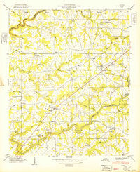 Fyffe Alabama Historical topographic map, 1:24000 scale, 7.5 X 7.5 Minute, Year 1949