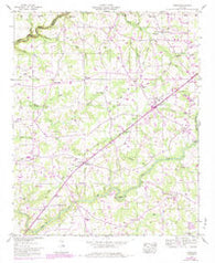 Fyffe Alabama Historical topographic map, 1:24000 scale, 7.5 X 7.5 Minute, Year 1946