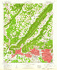 Gadsden Alabama Historical topographic map, 1:24000 scale, 7.5 X 7.5 Minute, Year 1959