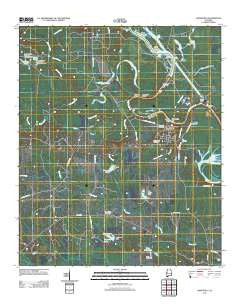 Gainesville Alabama Historical topographic map, 1:24000 scale, 7.5 X 7.5 Minute, Year 2011