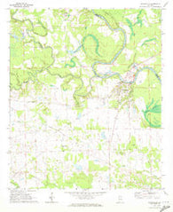 Gainesville Alabama Historical topographic map, 1:24000 scale, 7.5 X 7.5 Minute, Year 1970