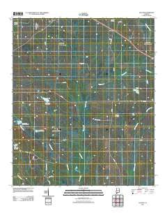 Gallion Alabama Historical topographic map, 1:24000 scale, 7.5 X 7.5 Minute, Year 2011