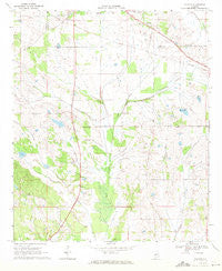 Gallion Alabama Historical topographic map, 1:24000 scale, 7.5 X 7.5 Minute, Year 1968