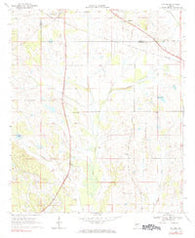 Gallion Alabama Historical topographic map, 1:24000 scale, 7.5 X 7.5 Minute, Year 1968