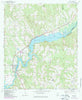 Gantt Alabama Historical topographic map, 1:24000 scale, 7.5 X 7.5 Minute, Year 1971