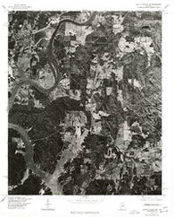 Gantts Quarry NW Alabama Historical topographic map, 1:24000 scale, 7.5 X 7.5 Minute, Year 1975