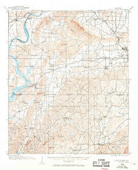Gantts Quarry Alabama Historical topographic map, 1:62500 scale, 15 X 15 Minute, Year 1915