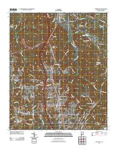 Gardendale Alabama Historical topographic map, 1:24000 scale, 7.5 X 7.5 Minute, Year 2011