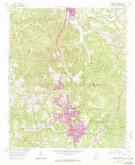 Gardendale Alabama Historical topographic map, 1:24000 scale, 7.5 X 7.5 Minute, Year 1959