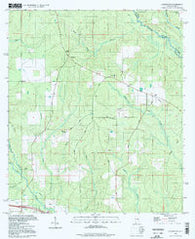 Gateswood Alabama Historical topographic map, 1:24000 scale, 7.5 X 7.5 Minute, Year 1994