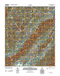 Gaylesville Alabama Historical topographic map, 1:24000 scale, 7.5 X 7.5 Minute, Year 2011