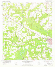 Geneva West Alabama Historical topographic map, 1:24000 scale, 7.5 X 7.5 Minute, Year 1957