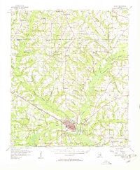 Geneva Alabama Historical topographic map, 1:62500 scale, 15 X 15 Minute, Year 1957