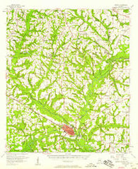 Geneva Alabama Historical topographic map, 1:62500 scale, 15 X 15 Minute, Year 1957
