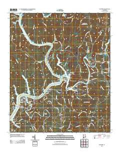 Gilmore Alabama Historical topographic map, 1:24000 scale, 7.5 X 7.5 Minute, Year 2011