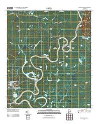 Ginhouse Island Alabama Historical topographic map, 1:24000 scale, 7.5 X 7.5 Minute, Year 2011