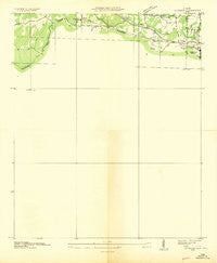 Goddard Alabama Historical topographic map, 1:24000 scale, 7.5 X 7.5 Minute, Year 1936