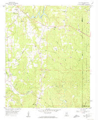Gold Mine Alabama Historical topographic map, 1:24000 scale, 7.5 X 7.5 Minute, Year 1958