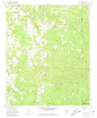 Gold Mine Alabama Historical topographic map, 1:24000 scale, 7.5 X 7.5 Minute, Year 1958