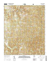 Gold Mine Alabama Current topographic map, 1:24000 scale, 7.5 X 7.5 Minute, Year 2014