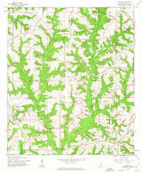 Goodman Alabama Historical topographic map, 1:24000 scale, 7.5 X 7.5 Minute, Year 1960
