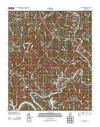 Goodsprings Alabama Historical topographic map, 1:24000 scale, 7.5 X 7.5 Minute, Year 2011