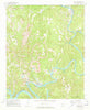Goodsprings Alabama Historical topographic map, 1:24000 scale, 7.5 X 7.5 Minute, Year 1971