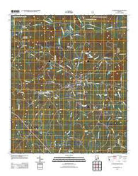 Goodwater Alabama Historical topographic map, 1:24000 scale, 7.5 X 7.5 Minute, Year 2011