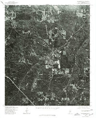 Goodwater SW Alabama Historical topographic map, 1:24000 scale, 7.5 X 7.5 Minute, Year 1975