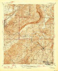 Goodwater Alabama Historical topographic map, 1:62500 scale, 15 X 15 Minute, Year 1947